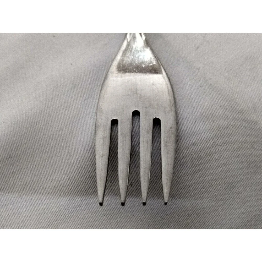 VINTAGE Oneida Kenwood Forever Rose USA Stainless Glossy Dinner Fork 7
